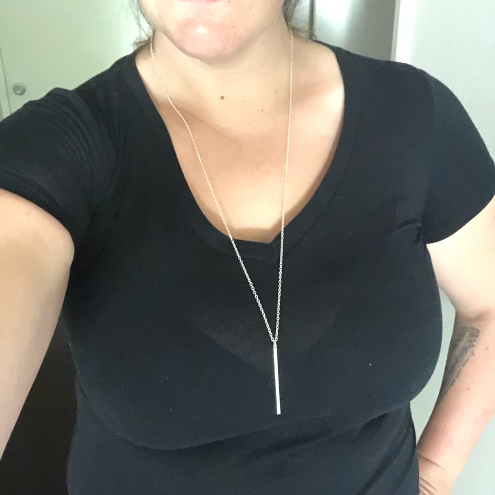 Silver necklace